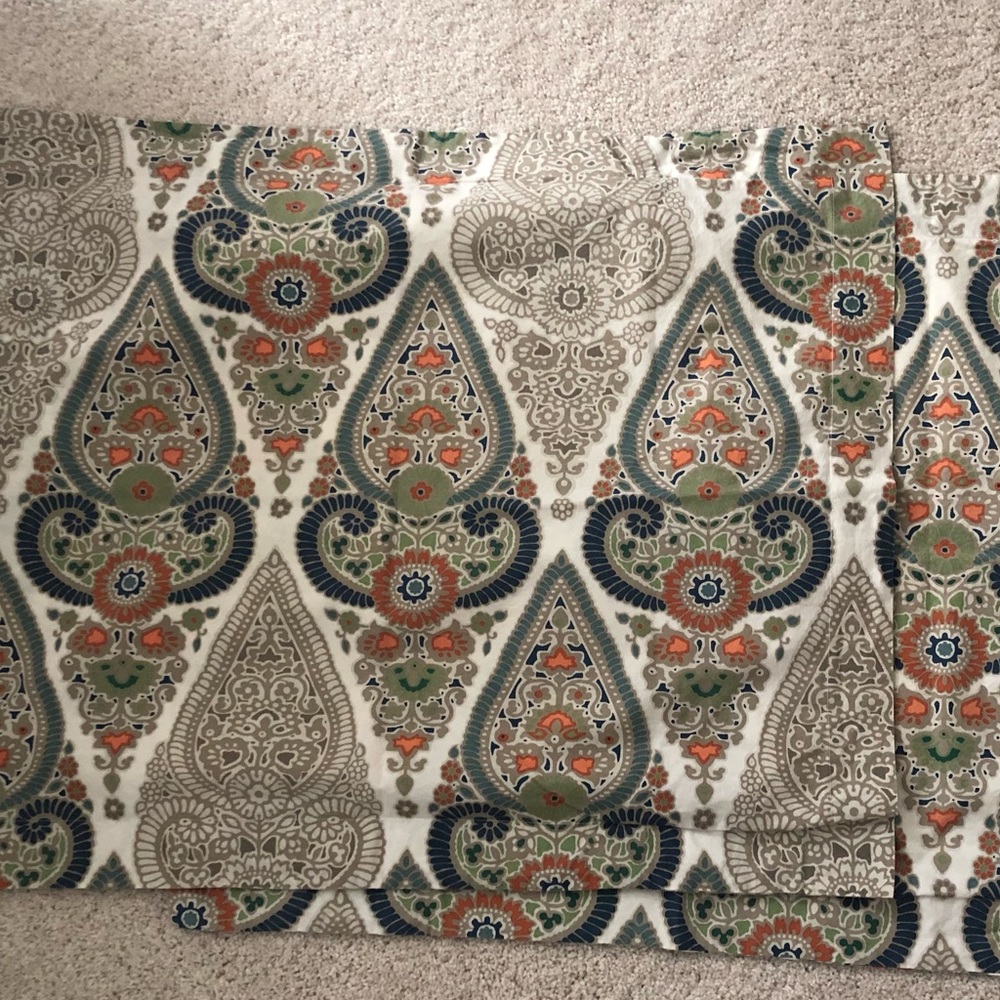 Pottery Barn Gisela set of Standard Pillow Shams